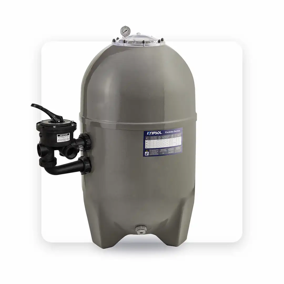 Kripsol Cordoba semi hi-bed filter - 25m³/u