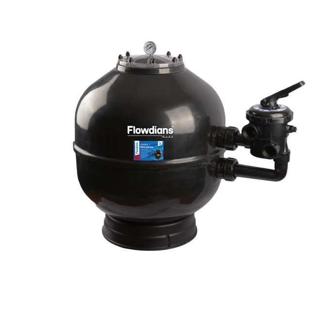 Sandfilter Caraibes II 500mm 9m3/h (anslutning 1 1/2