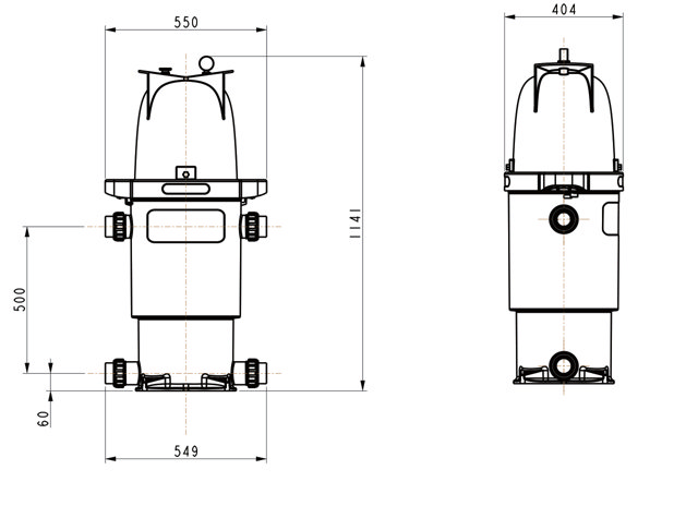 Waterco Multicyclone Duo 23 m2