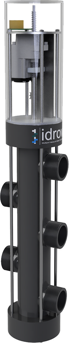 Starway autobackspolningsventil (5-vägs) 63 mm - centrumavstånd 140 mm