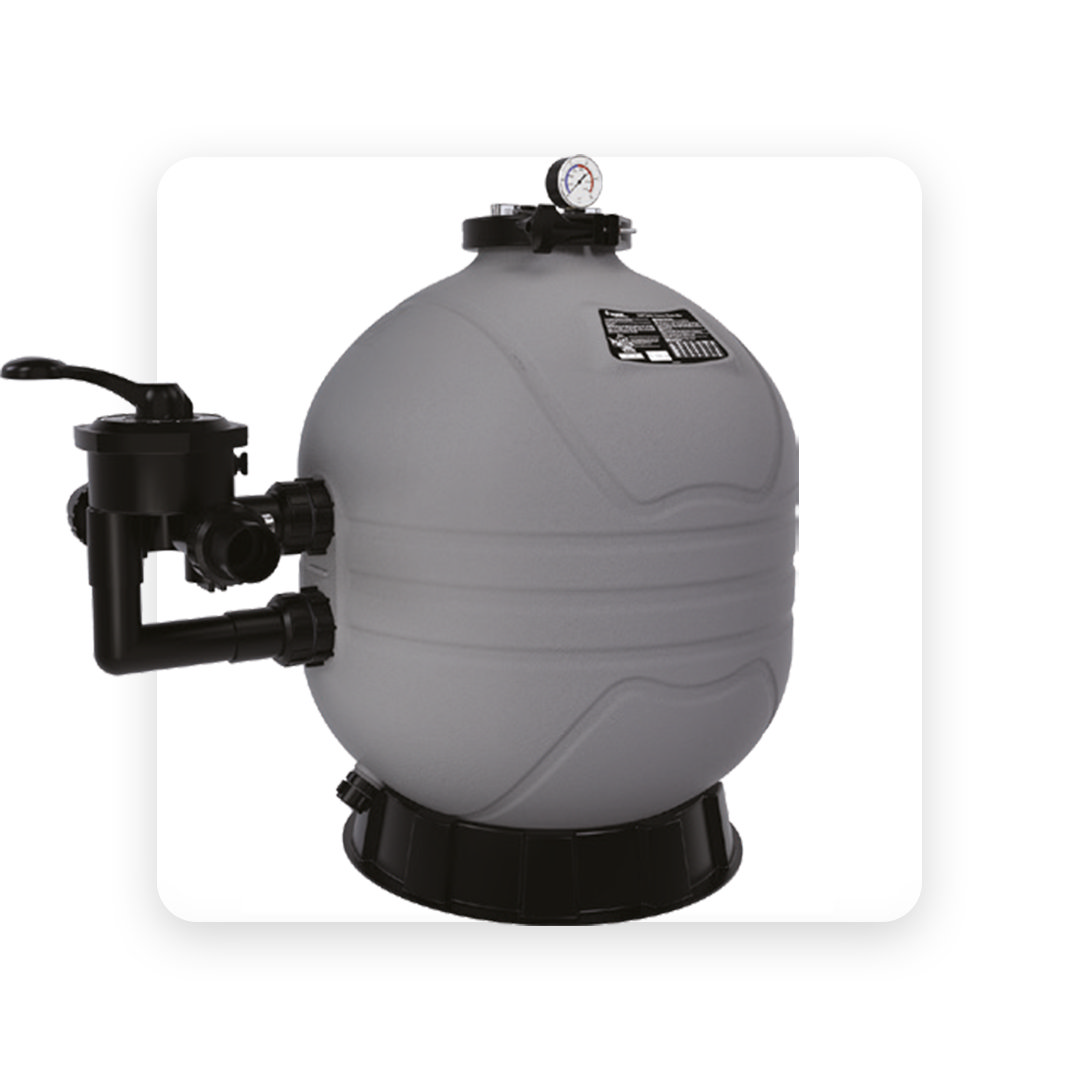 Seventy One Max zandfilter PP sidemount