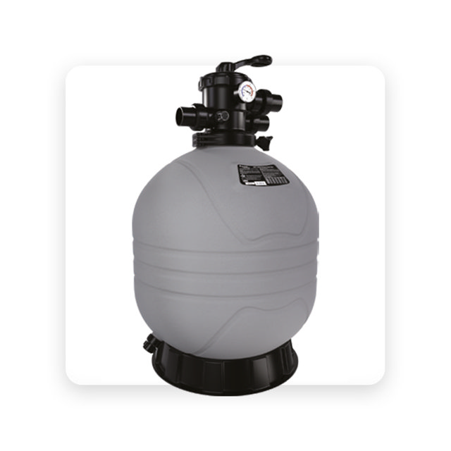 Seventy One Max sandfilter PP topmount 600 (valve 1 1/2