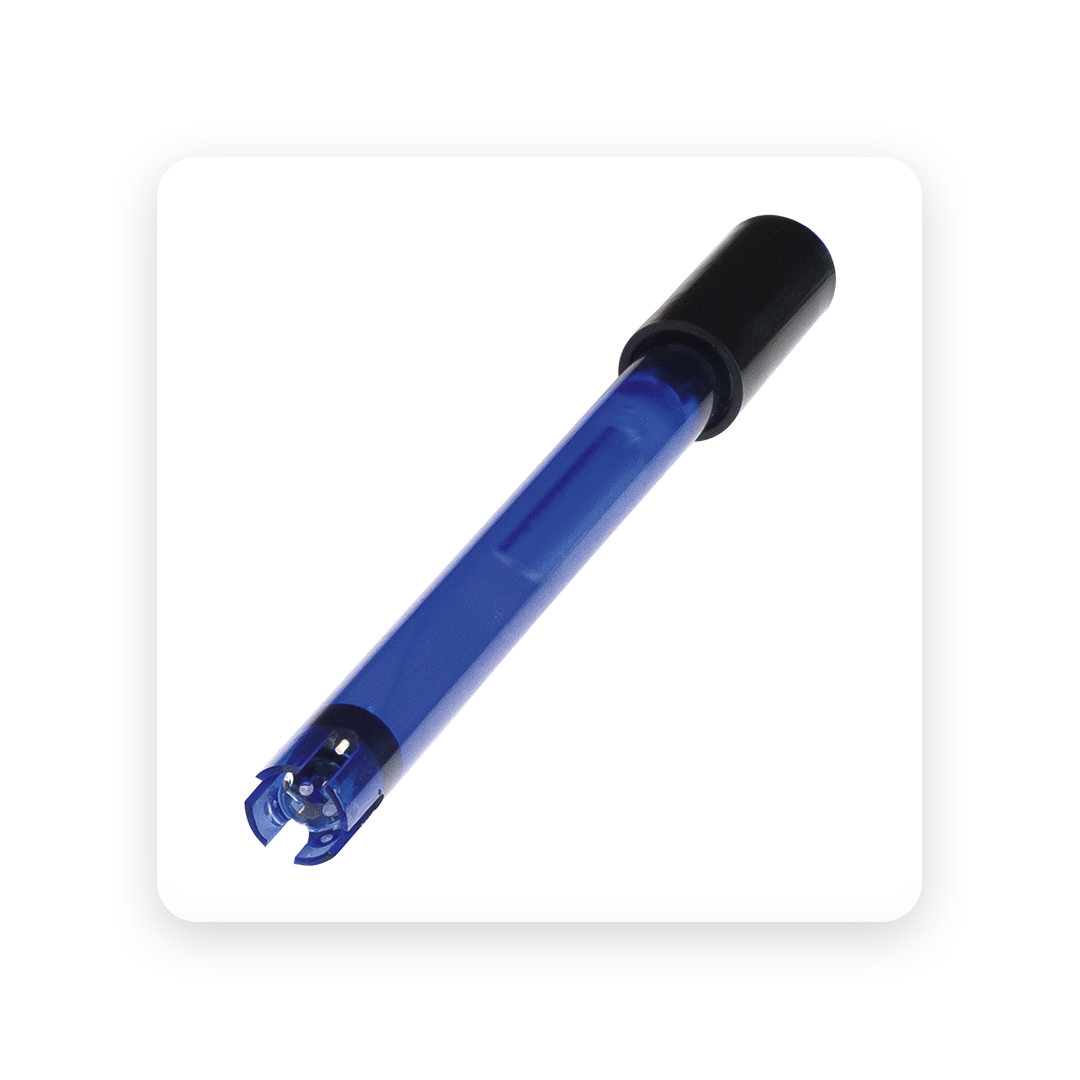 SV Sonde pH bleu 3m avec connecteur BNC