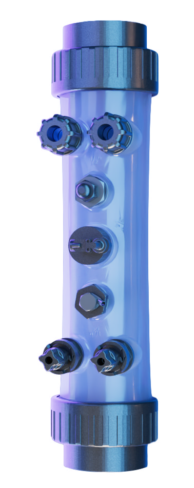 Poly-cell measuring chamber unit
