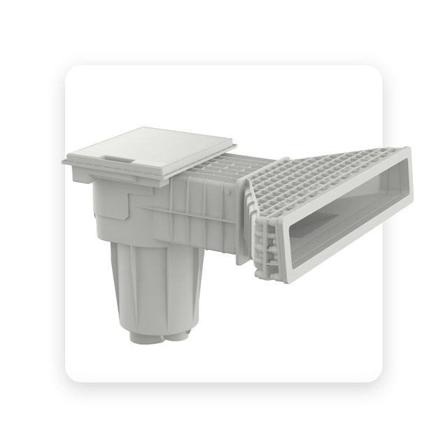 Hayward Skimmer X-Pro 600 blanc