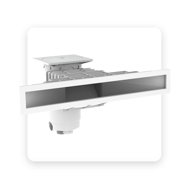 Weltico Skimmer Design A800 hvid betonforing monoblok