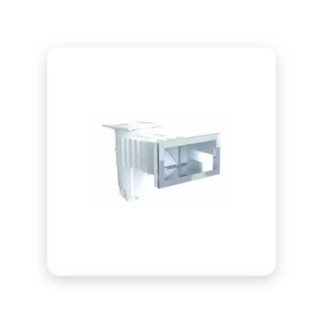 Weltico Skimmer Stainless steel concrete/liner/monobloc