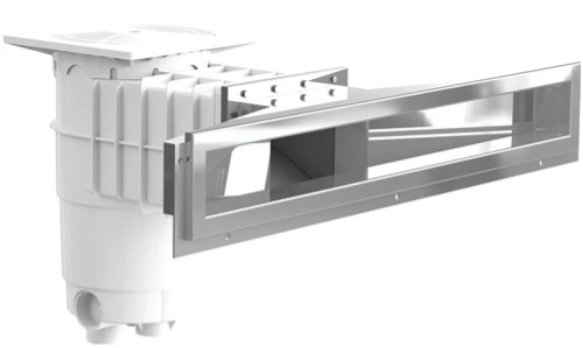 Weltico Skimmer Stainless steel concrete/liner/monobloc