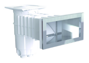 Weltico Skimmer Stainless steel concrete/liner/monobloc