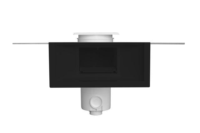 Aquareva skimmer liner spegel svart