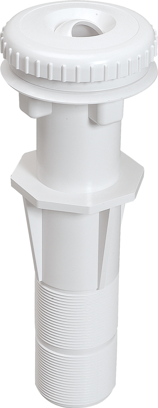 Aquareva wanddoorvoer liner 250mm + inspuiter lichtgrijs