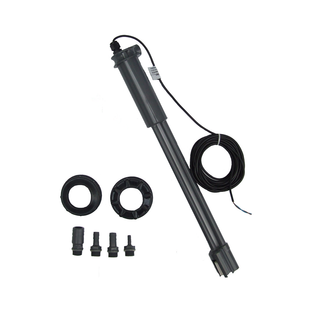 Aanzuiglans met afsluitdop