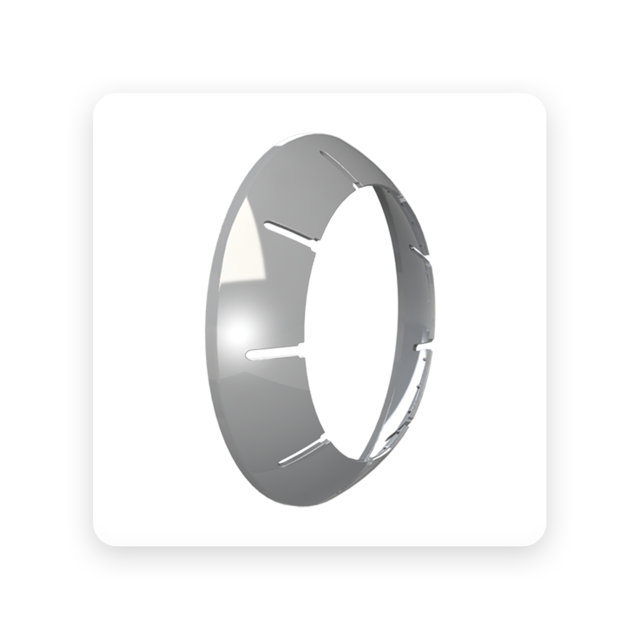 Ornamental flange Gaia
