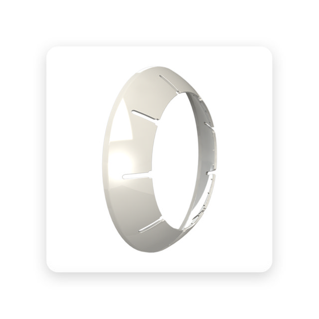 Ornamental flange Gaia