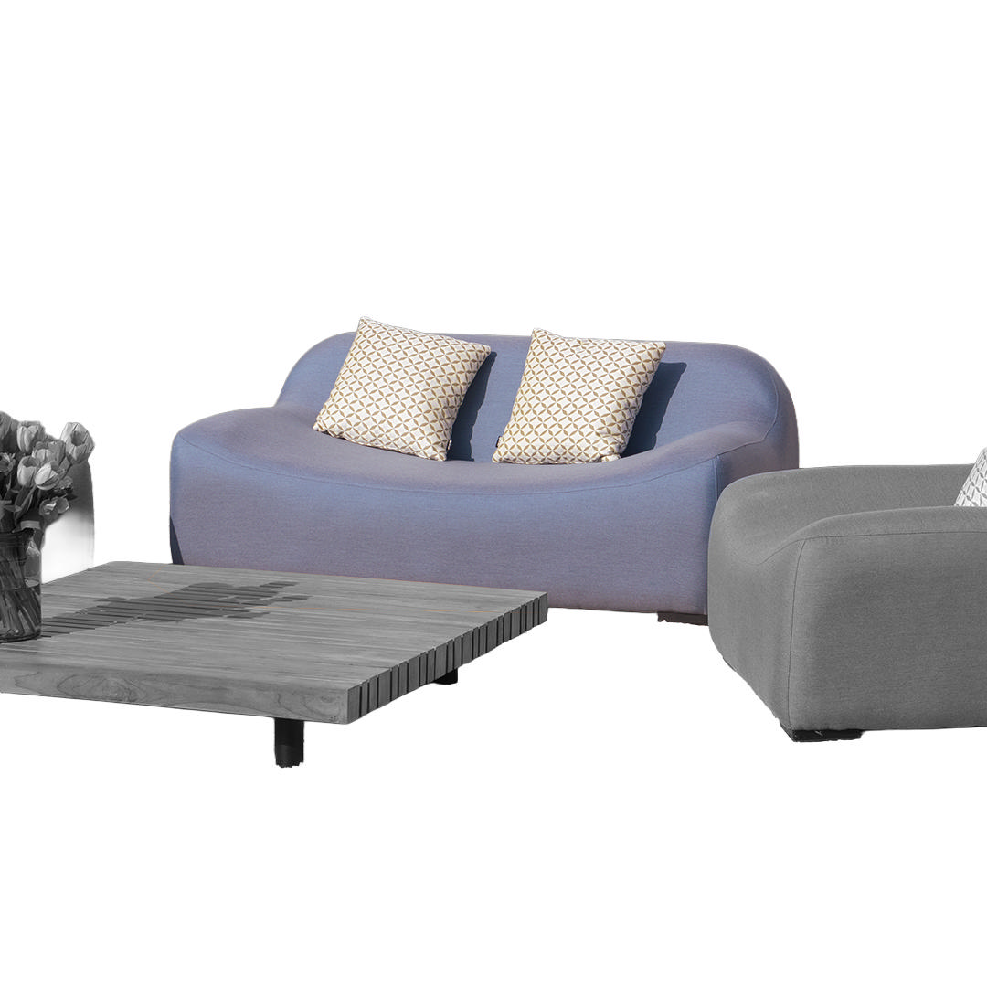 STAY COOL DOBBEL SOFA Natté Carbon Sky