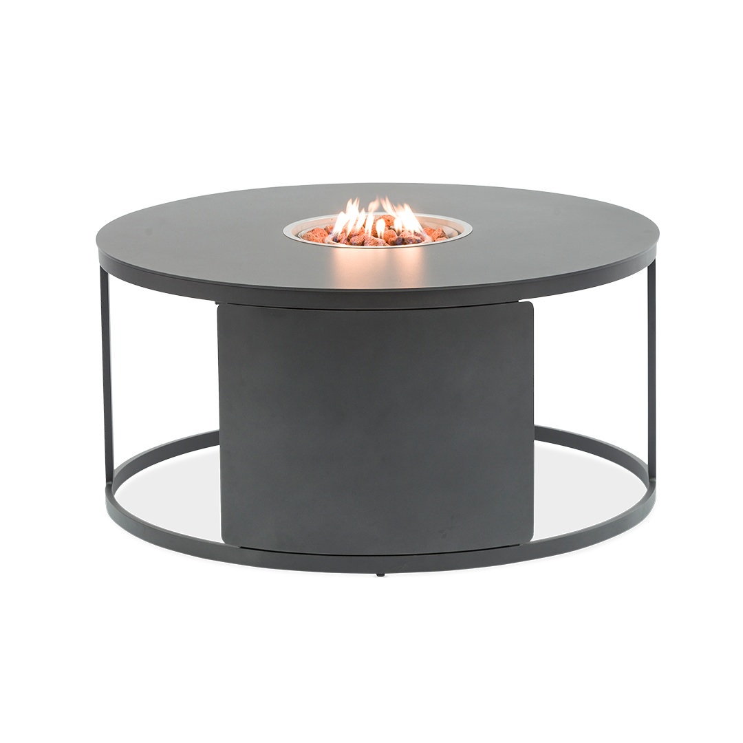 STAY FOGO Outdoor Gas Firepit Charcoal (rund)