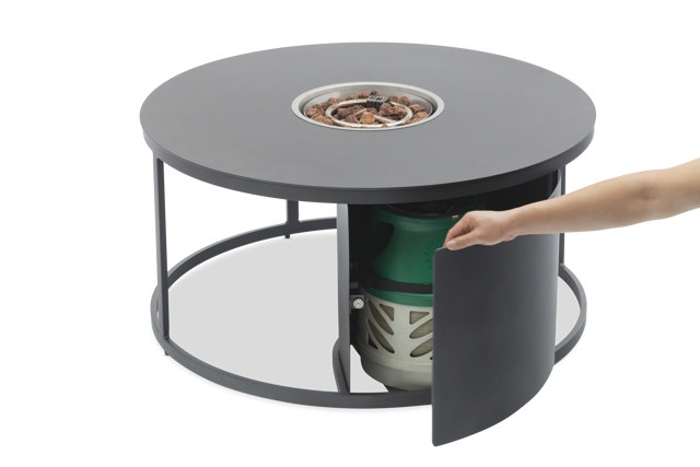STAY FOGO Outdoor Gas Firepit Charcoal (round)