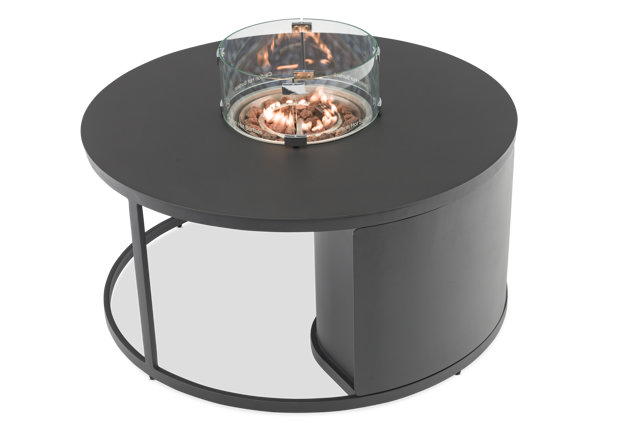 STAY FOGO Outdoor Gas Firepit Charcoal (round)