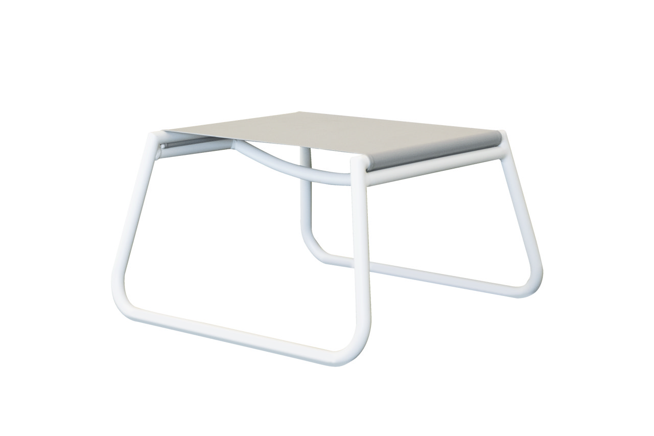 STAY COMFY footrest white/light grey