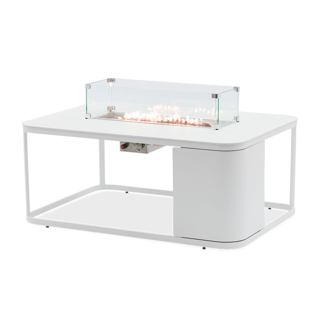 FOGO FIRE PIT rektangulär vit