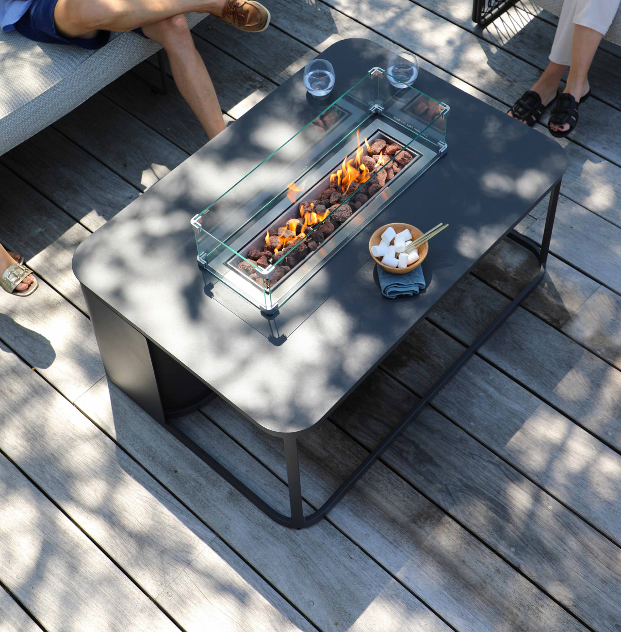 FOGO FIRE PIT rectangular Charcoal