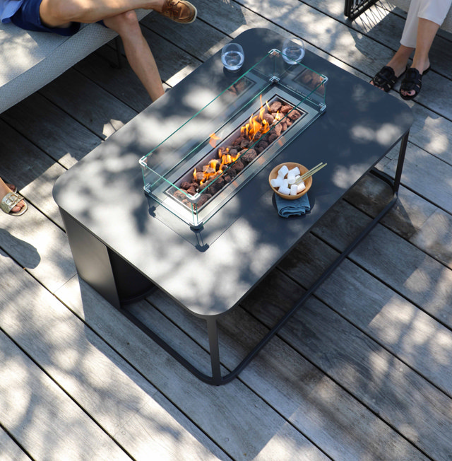 FOGO FIRE PIT rectangular Charcoal