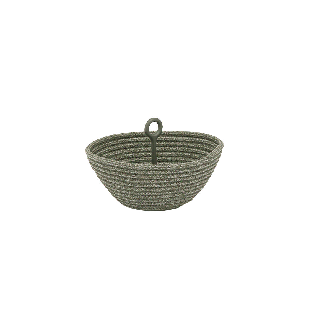 STAY BRAID BOWL ALU MEDIUM - green