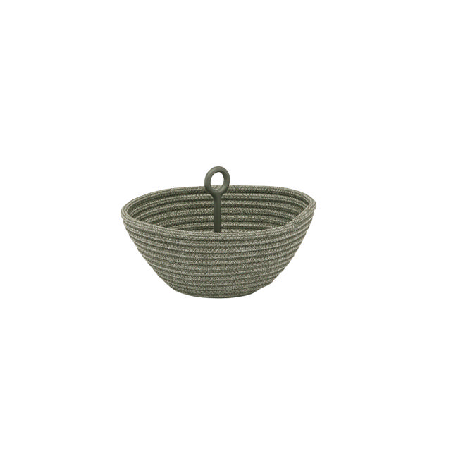 STAY BRAID BOWL ALU MEDIUM - green