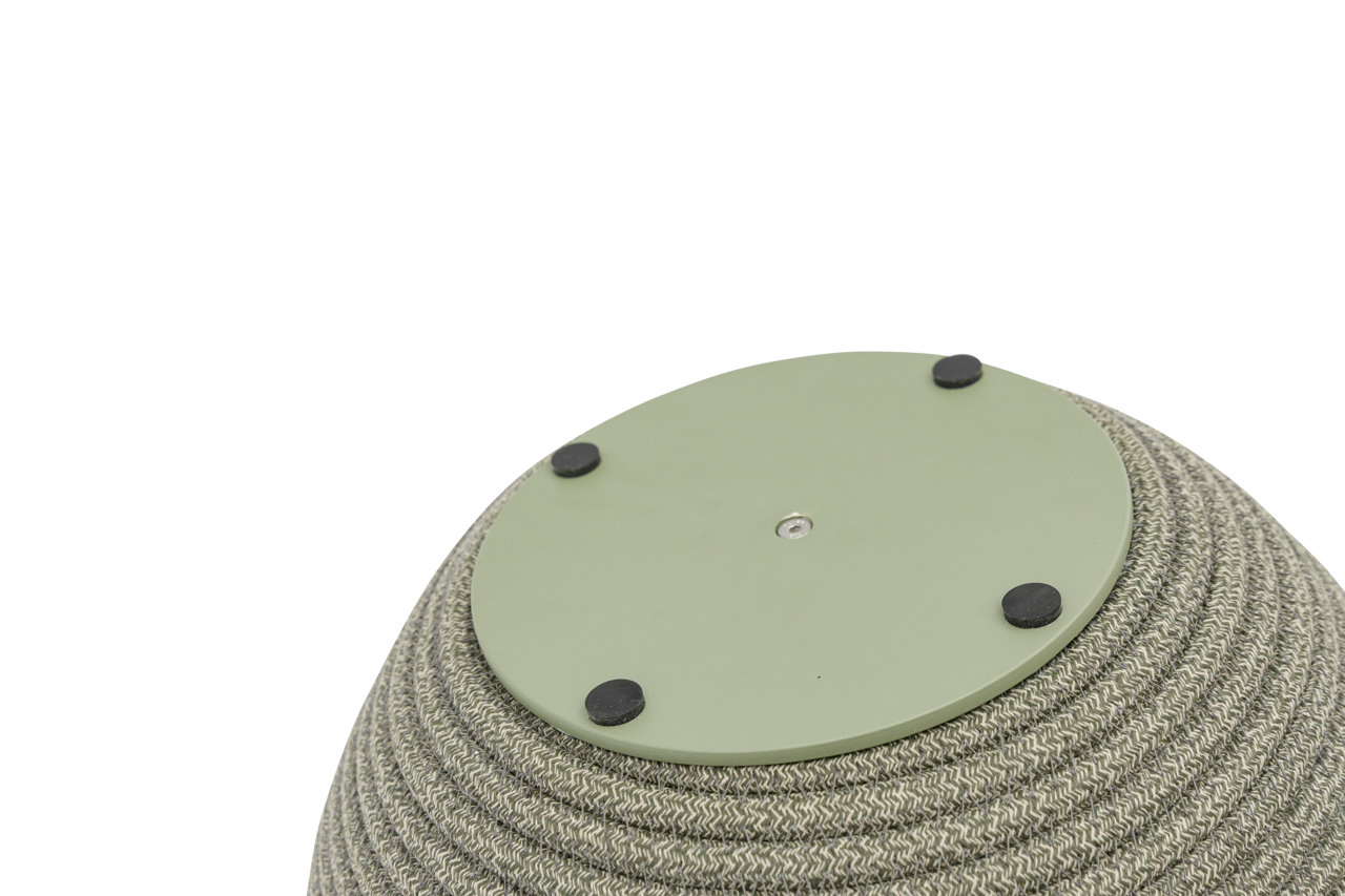 STAY BRAID BOWL ALU SMALL - green