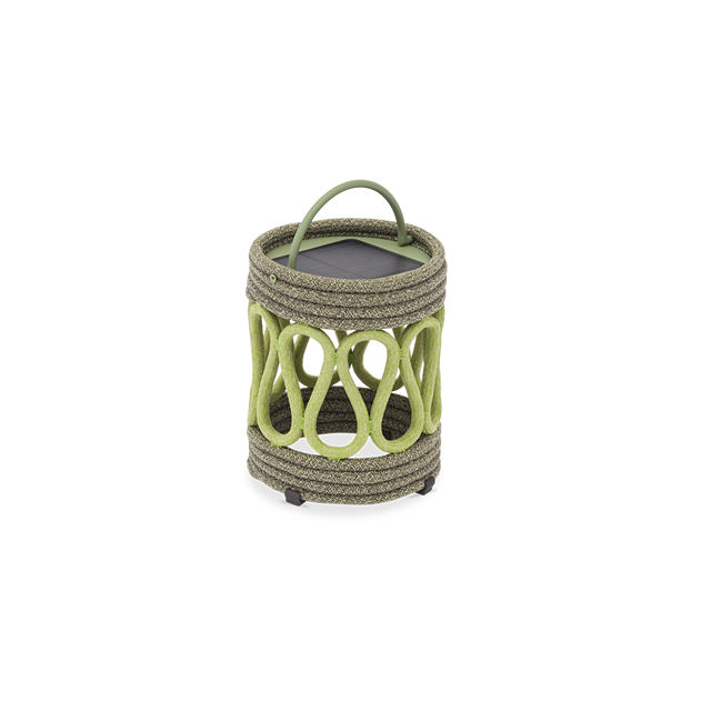 STAY BRAID LAMP ALU RECTANGULAR SMALL - Charcoal