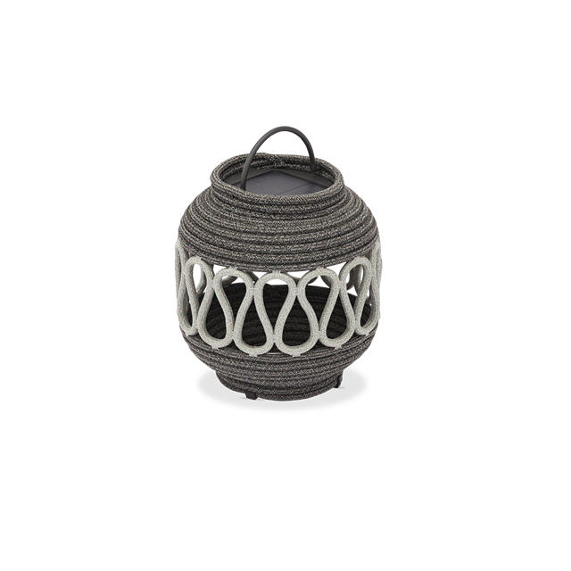 STAY BRAID LAMP ALU ROUND SMALL - green