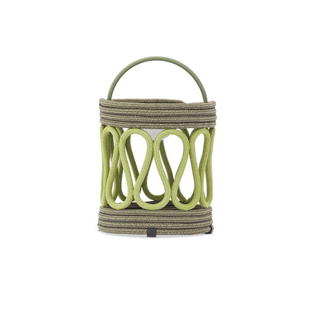STAY FLET LAMPE ALU RECTANGULAR LARGE - grøn