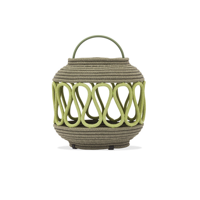 STAY FLET LAMPE ALU RUND STOR - grøn