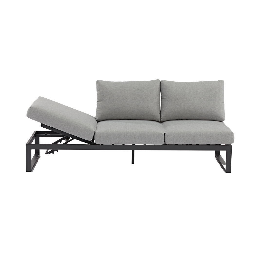 STAY FLEX Trippelsoffa Askgrå/kol stomme
