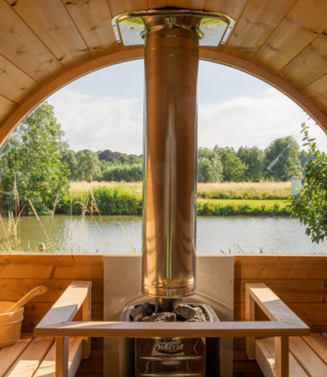 Poêle électrique pour sauna en tonneau