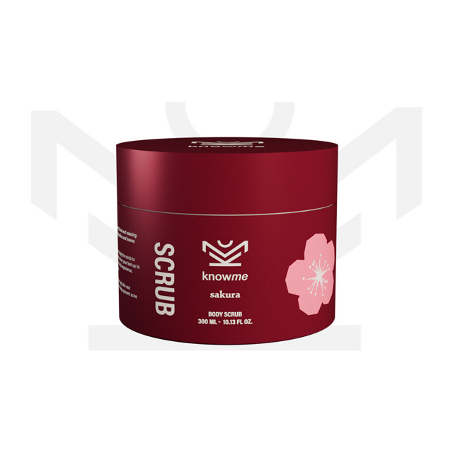 Knowme body scrub sakura