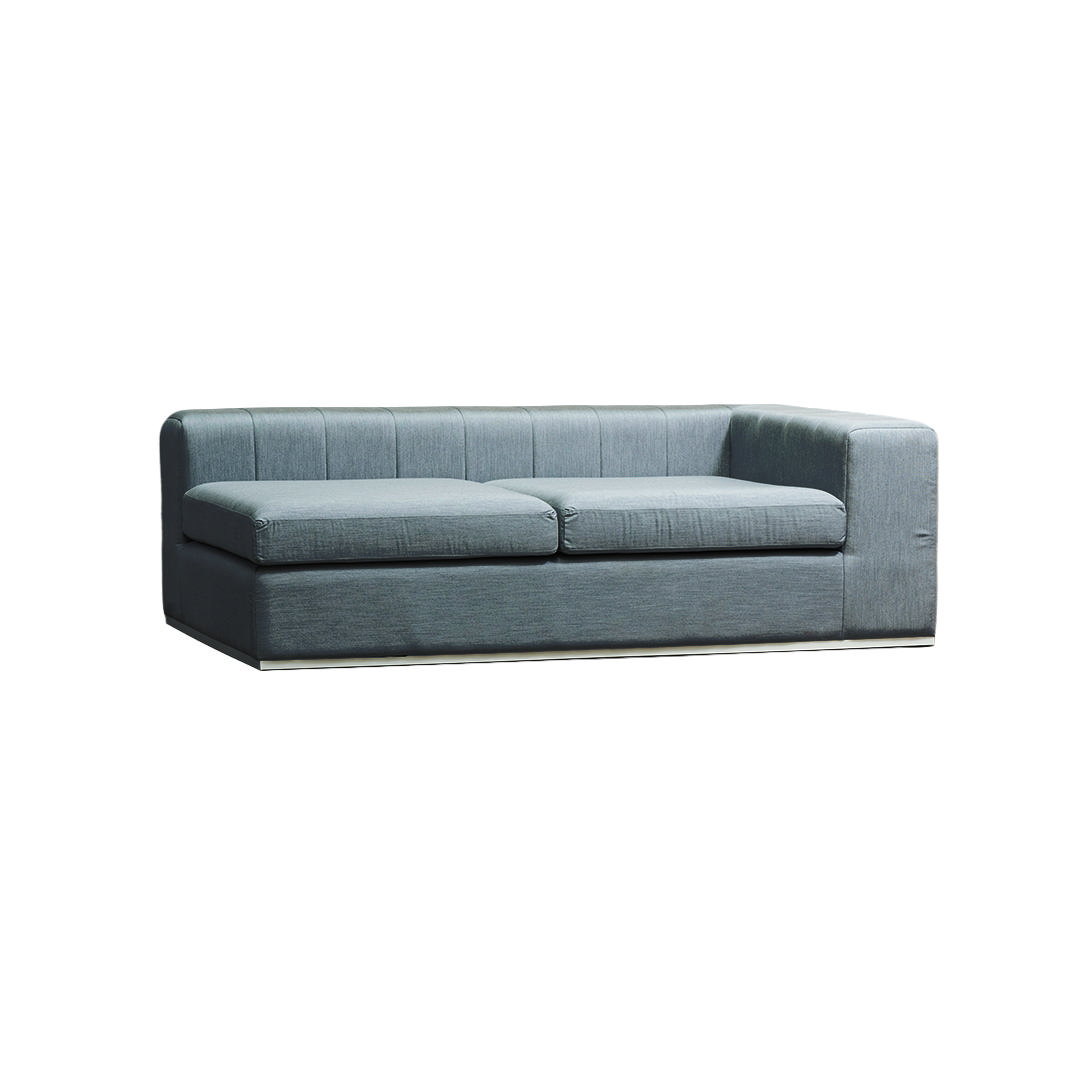 STAY BLOCKS DOUBLE LOUNGE RIGHT Flanelle