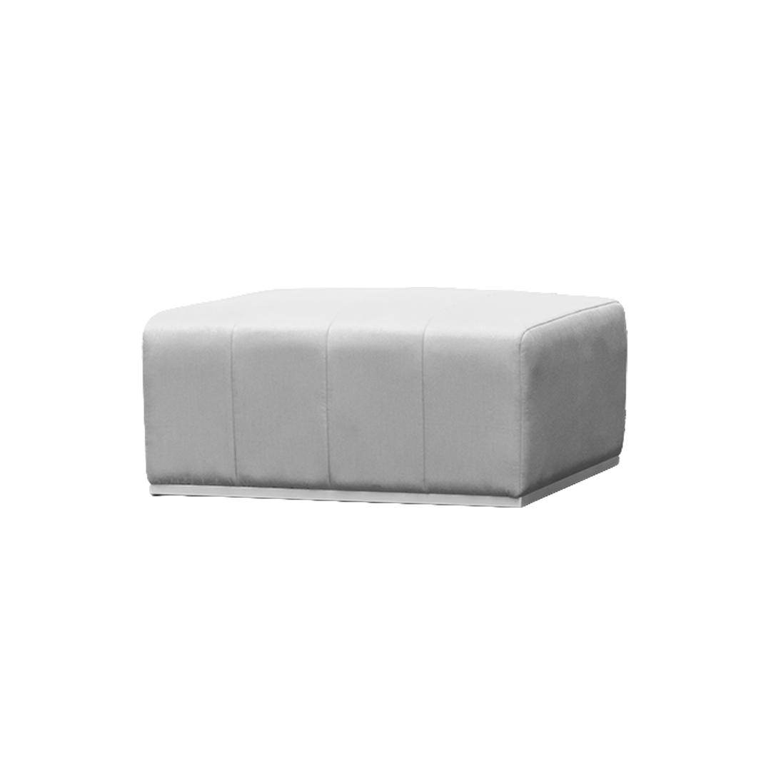 STAY BLOCKS HOCKER Lead Chiné