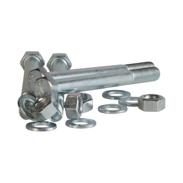 Bolt, nut & 2 washers M16x60
