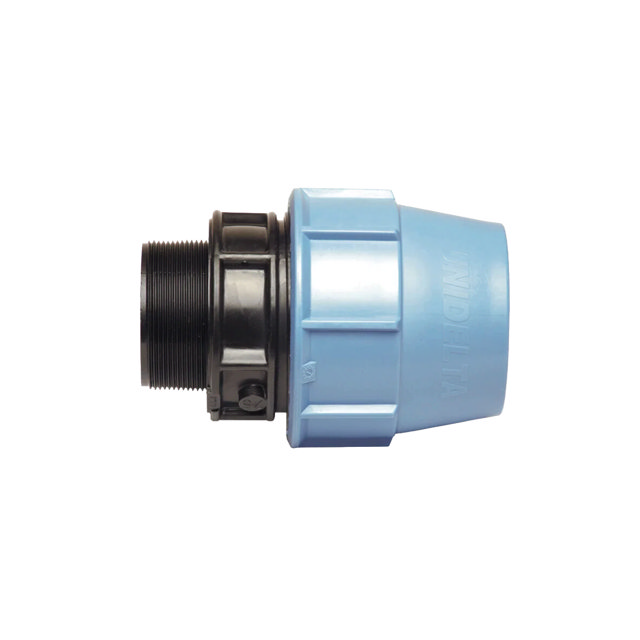 Male coupling - PE compression fitting Ø 50x1