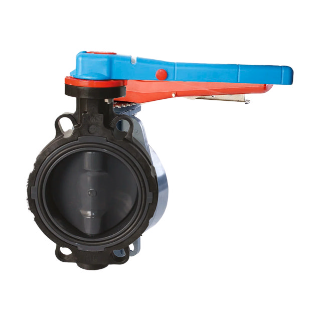 PVC fjärilsventil industri PN10 - 110mm