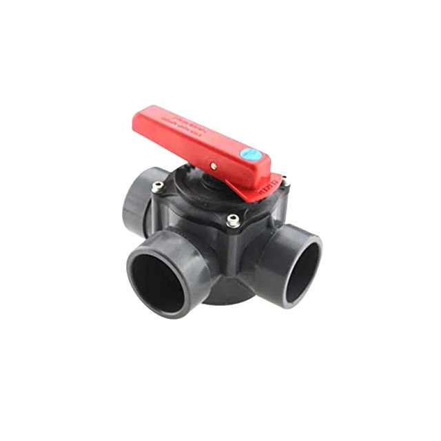 PVC 3-Way Valve PN6 Ø63/50