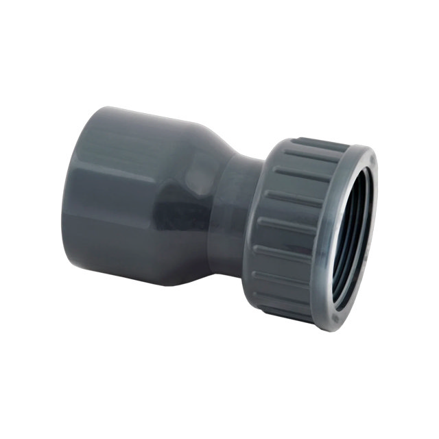 PVC 2-delt kobling reducerende med tætning PN10 - 90x3