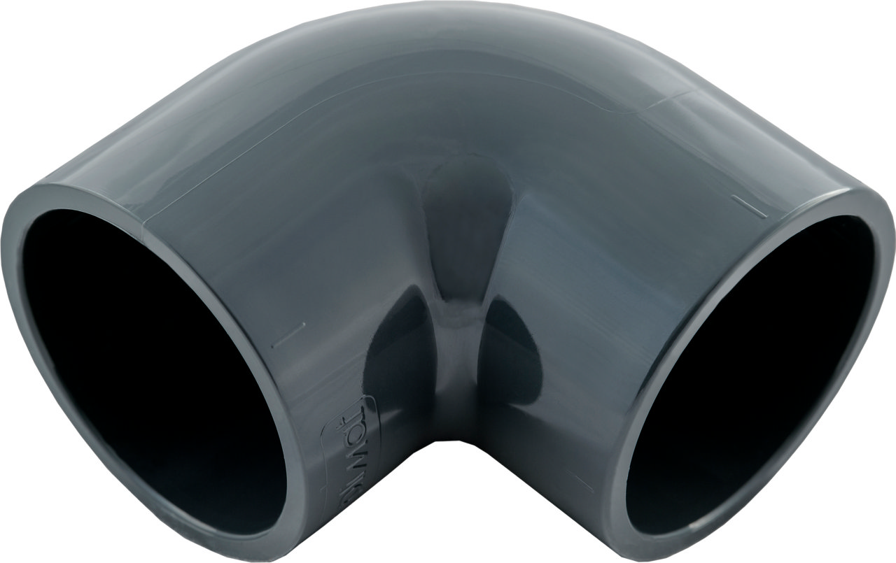 PVC armbåge 90° PN16