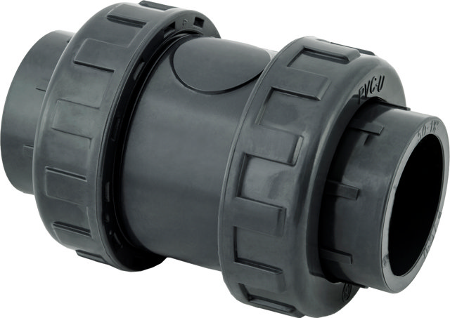 PVC Terugslagklep met vrije kogel PN16 - 40mm 