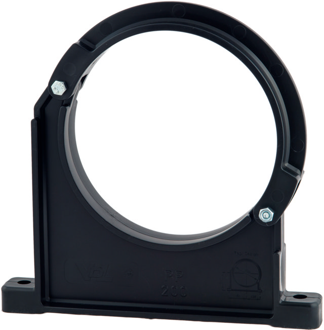 Rörklämma PP VDL - 315mm med gångjärn