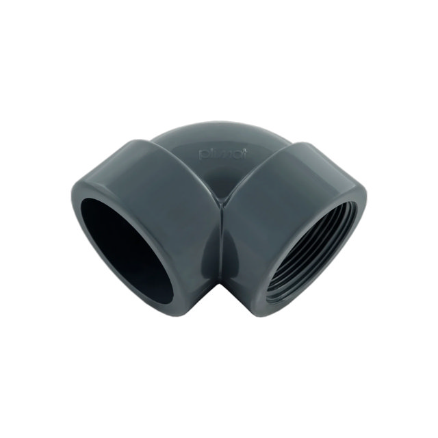 PVC albue 90° reducerende PN10 - 90x3