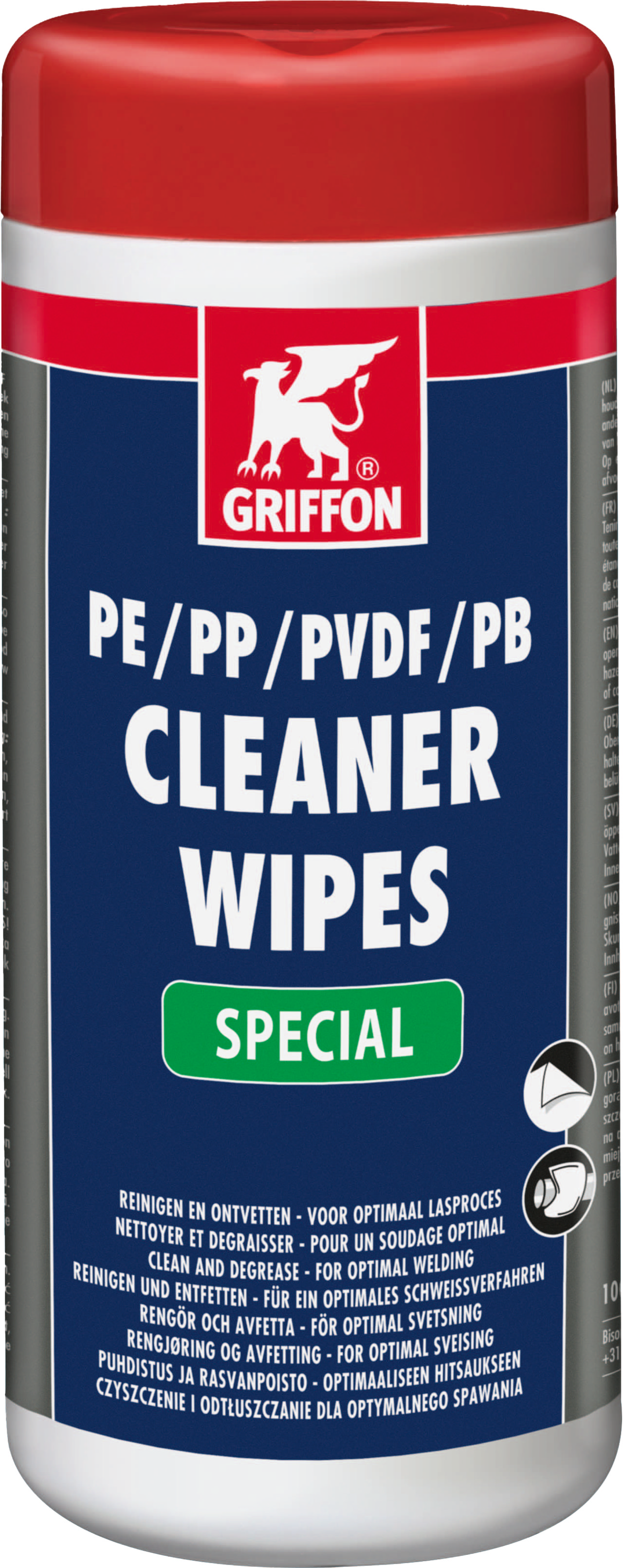 PE Cleaner wipes griffon