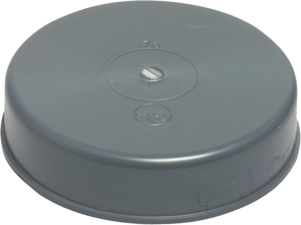 PVC Sewer end cap