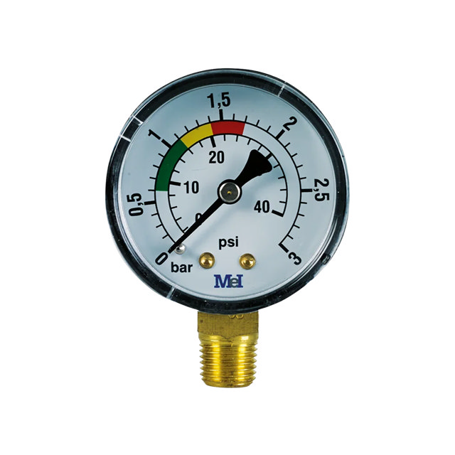 Manometer ABS droog onderaansluiting 1/4